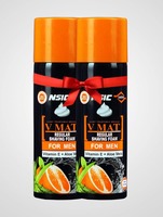 V MAT SHAVING FOAM 200g (Pack of 2)