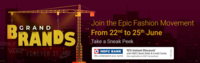 Flipkart Grand Brands Sale Join The Epic Fashion Movement From 22nd to 25th June