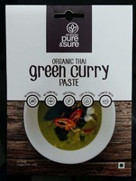 Pure & Sure Organic Green Curry Paste, 50g

