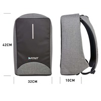 FitKit Anti Theft Premium Business Backpack with USB charging - AMazon