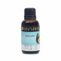 Soulflower Avocado Oil for Hair and Skin, 30ml 
