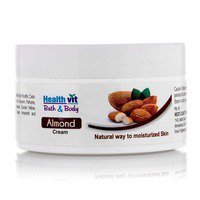 [over]Healthvit Bath and Body Almond Cream, 50g