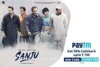 Ticketnew - Flat 100 cashback on movie ticket bookings via Paytm (Min: 300)