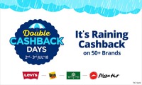 Paytm Double Cashback Days (2- 3rd July 2018)