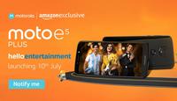Moto E5 Plus + Rs.800 Instant Discount on SBI Credit Cards