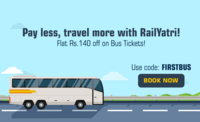 Railyatri : Flat Rs.100 off for senior citizens on train tickets booking. 