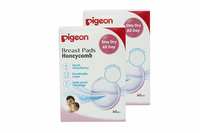 Pigeon Breast Pads Honeycomb (60 Pieces, Pack of 2) - 120 pieces 