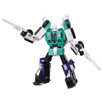 Transformers Generations Titans Return Leader Six Shot and Decepticon Revolver 