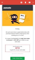 Zomato 50% off 