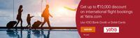 Yatra - Get upto Rs 10000 discount on international flight bookings with ICICI Cards
