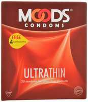 Moods Ultrathin 20's Condom (Pack of 2)