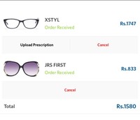 loot: coolwinks 1 sunglasses and 1antiglare Eyewear at Rs80 only
