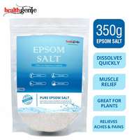 Healthgenie Epsom Salt for Relaxation and Pain Relief - 350 g at Rs 90 [MRP Rs 399]
