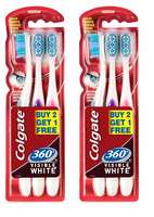 LOOT    Colgate 360 Visible White Toothbrush (Buy 2 Get 1) 