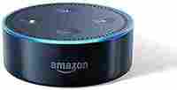 Echo Dot - Voice control your music, Make calls, Get news, weather & more - Black 