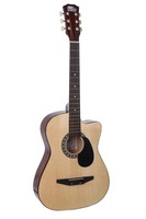 Intern INT-38C Acoustic Guitar Kit, Natural