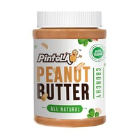 [Lowest till date] Amazon || Pintola All Natural Crunchy Peanut Butter, 1Kg (Unsweetened, Non-GMO, Gluten Free, Vegan)