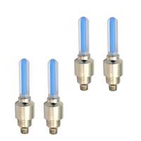 Generic (Unbranded) Universal Car/Bike Tyre LED Light with Motion Sensor (Set of 4)
