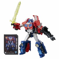 Transformers Generations Titans Return Voyager Class Optimus Prime and Diac, Multi Color 