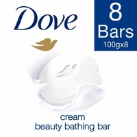 [steal] Dove Cream Beauty Bathing Bar, 100 g (Pack of 8)