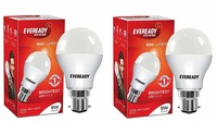 Eveready Base B22 9-Watt LED Bulb (Pack of 2, Cool Day White Light)