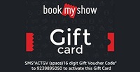  Upto 15% off on BookMyShow Digital Voucher