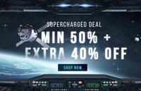 Jabong Supercharged : Minimum 50% Off + Extra 40% Off
