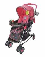 Sunbaby Pink ABI Stroller with Rocking
