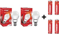 Eveready led bulb 10 watt (pack of 2) just 119