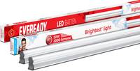 Eveready LED Batten 4ft T5 - 20W ( 6000K cool day Light) Straight Linear LED Tube Light  (Pack of 2)+ Buy 2 items save 5%; Buy 3 or more save 10%