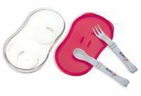 {pc added}Farlin Baby Food Grinder (Pink)