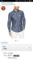 US Polo Men's Casual Shirt