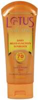 [ check pc] Lotus Herbals Safe Sun Daily Multi-function Sunblock - SPF 70 PA+++  (60 g)