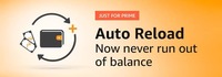 Prime Users : Set up Auto Reload and Get Rs.75 Cashback on Next Five Loads