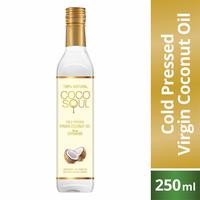  Coco Soul Cold Pressed Natural Virgin Coconut Oil, 250 ml - Apply 50% off coupon