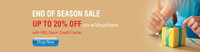 Upto 20% Off on E_Gift Vouchers using RBL Bank Credit Card