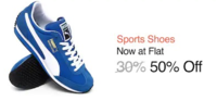 Sport Shoes Flash Sale - 50% - 80% Flat Off + 10% Cashback