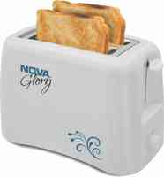 Nova NBT-23o6 800 W Pop Up Toaster (White)