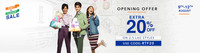 Myntra Opening Offer Extra 20% Off