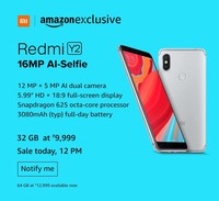 Redmi Y2 | 64 GB Available now without sale