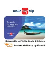 Snapdeal :- Get 15% off on Makemytrip Gift Card 