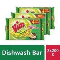 Vim bar worth RS 45@31 (200gm*3)