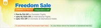 Goibibo Biggest Freedom Sale - Flat 720 off on dom flights (min: 5000), Upto 7200 off on Intl Flights & Upto 72% off on Hotel Bookings