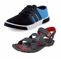 Tempo Men's Combo Pack of 1 Sneaker & 1 Sandal