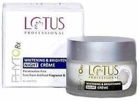 Lotus Professional PhytoRx Whitening and Brightening Night Cream, 50g