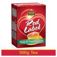 Buy red label 500g worth RS 185@139 