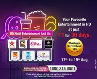 Videocon d2h Khushiyon Ka Weekend Offer-HD Hindi Entertainment Add-on