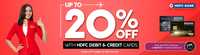 AirAsia Sale : Upto 20% Discount on Base Fares with HDFC Bank Cards (20th - 26th August)