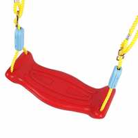 BabyGo Plastic Backyard Play Adjustable Swing Seat for Kids