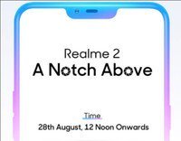 Realme 2 Coming on 28 AUG